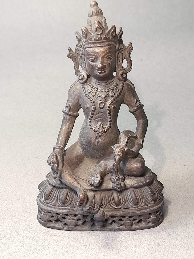 Nepal, Tara Buddha gudinde i Bronze