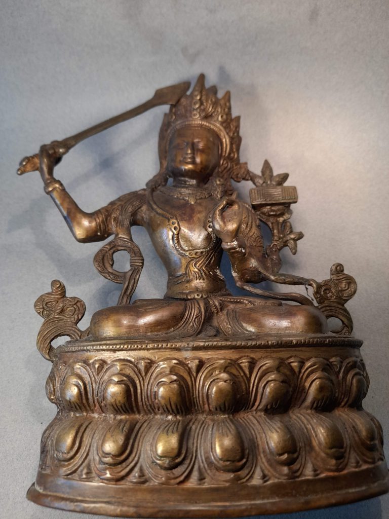 Nepal, Tara Buddha gudinde i Bronze