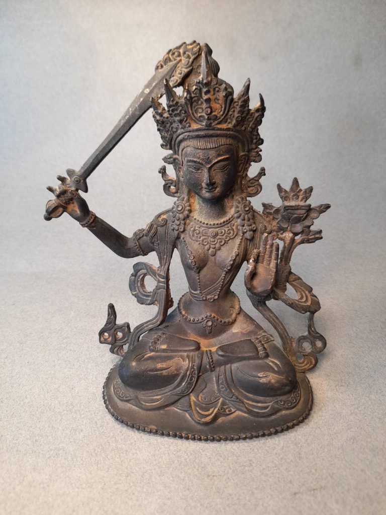 Nepal, Tara Buddha gudinde i Bronze