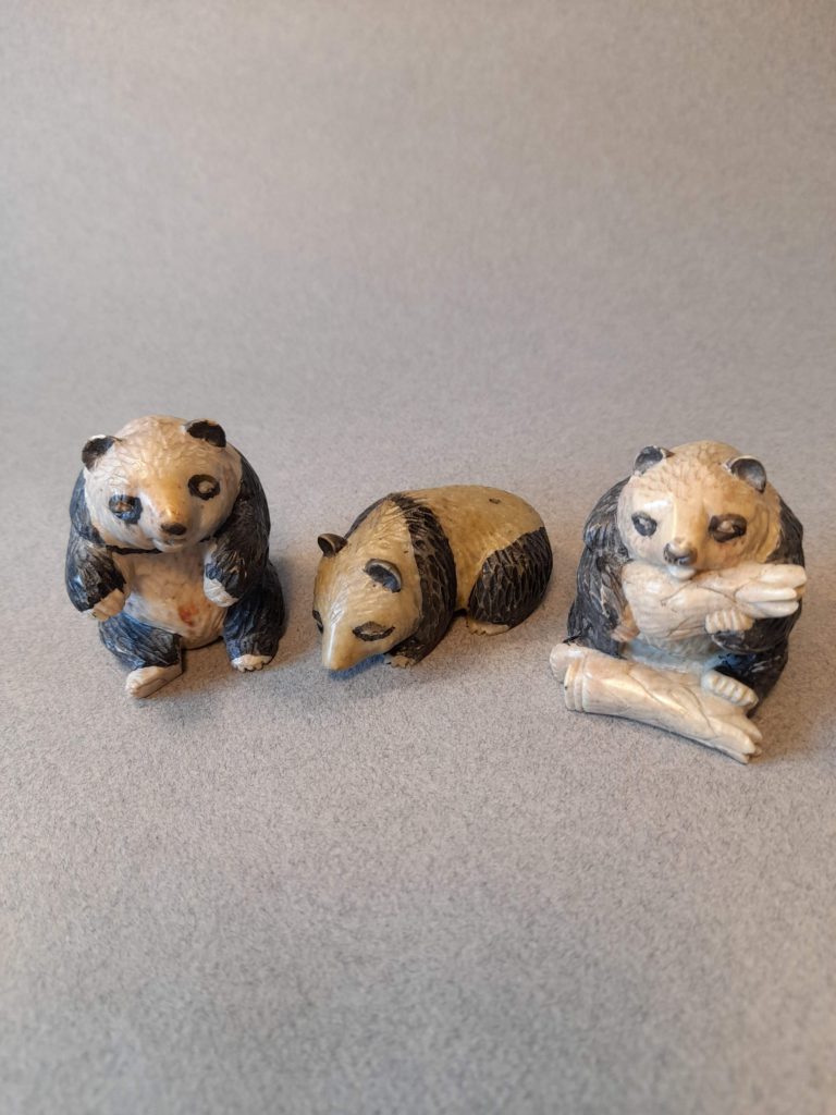 Fedtsten, Kina, Panda